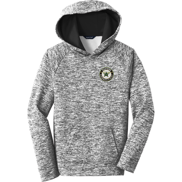 CT ECHO Stars Youth PosiCharge Electric Heather Fleece Hooded Pullover