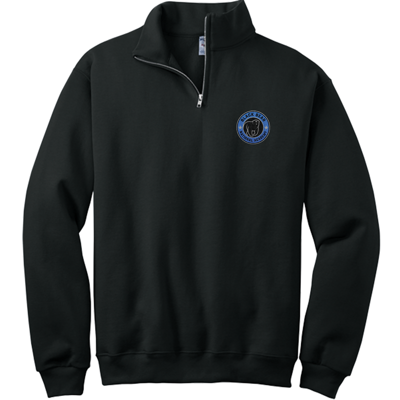 Black Bear National Academy NuBlend 1/4-Zip Cadet Collar Sweatshirt