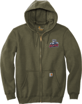 Hartford Jr. Wolfpack Carhartt Midweight Hooded Zip-Front Sweatshirt