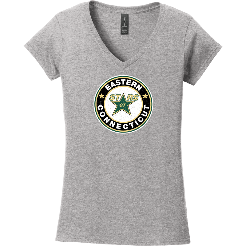 CT ECHO Stars Softstyle Ladies Fit V-Neck T-Shirt