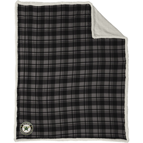 CT ECHO Stars Flannel Sherpa Blanket (E1277-BAG)