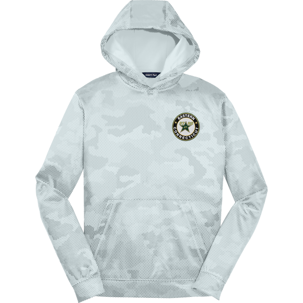 CT ECHO Stars Youth Sport-Wick CamoHex Fleece Hooded Pullover