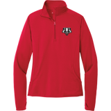 Scary Badgers Ladies Sport-Wick Stretch 1/4-Zip Pullover
