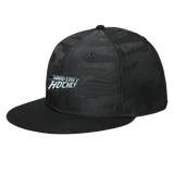 Hard Edge Hockey New Era Camo Flat Bill Snapback Cap